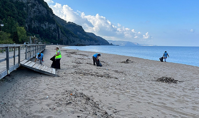 Güzelcehisar Sahili Temizlendi