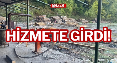 HİZMETE GİRDİ!