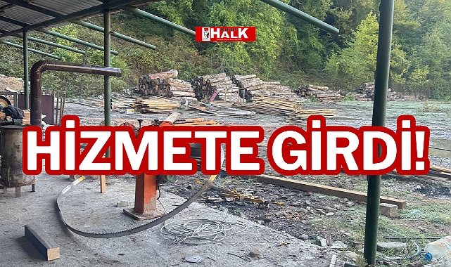 HİZMETE GİRDİ!