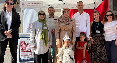 İl Sağlık Müdürlüğü stant etkinliği gerçekleştirdi