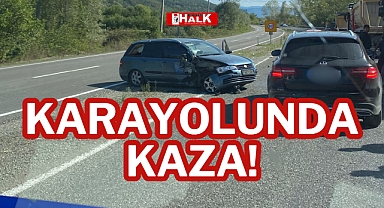 KARAYOLUNDA KAZA!