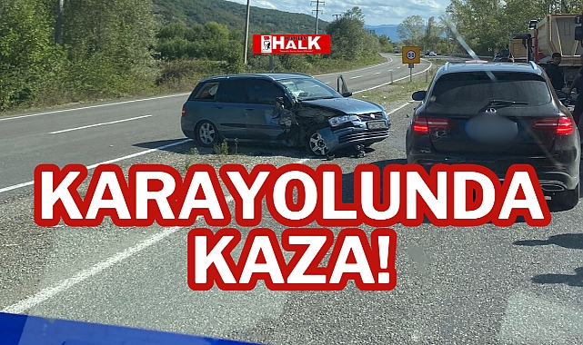 KARAYOLUNDA KAZA!