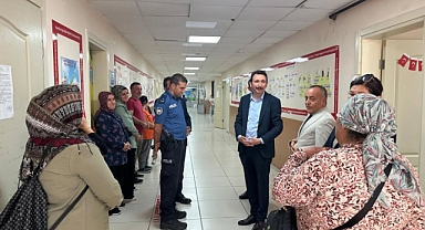 Kaymakam Çetin Velileri Dinledi