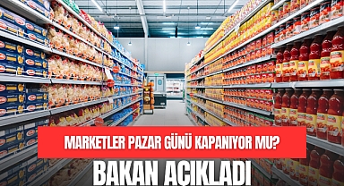Marketler Pazar Günü Kapanıyor mu?