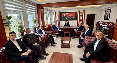 MHP Heyetinden Müdür'e Ziyaret