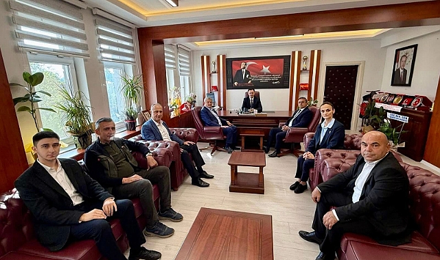 MHP Heyetinden Müdür'e Ziyaret