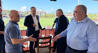 MİLLETVEKİLİ ALDATMAZ KUPA MAÇINI İZLEDİ