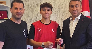 Milli Sporcu'dan Akkaş'a ziyaret