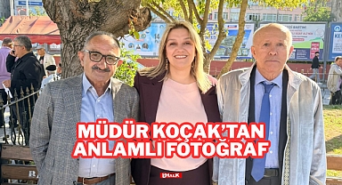 Müdür Koçak'tan Anlamlı Fotoğraf