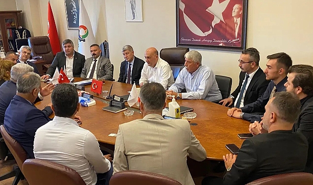 Müteahhitlerden TSO’ya Ziyaret