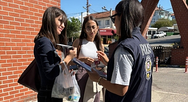 Öğrencilere KADES ve Kadına Şiddetle Mücadele Anlatıldı