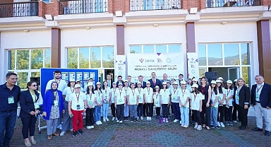 “Renkli Bahçemde Bilim” Projesi Ulus’ta Başladı