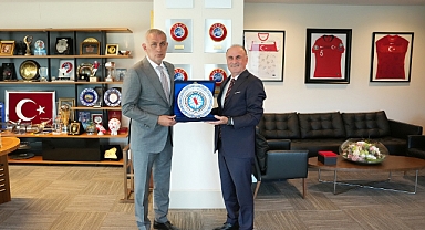 Şener Aydın'dan TFF Başkanını Ziyaret