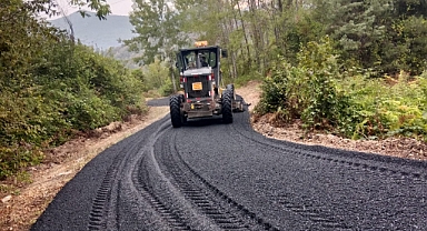 Sıcak Asfalt Çalışmaları Tamamlandı