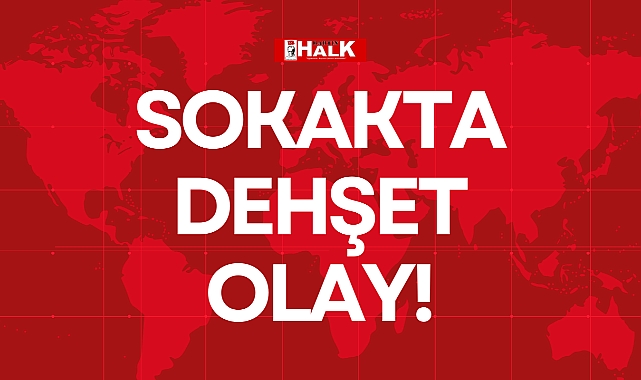 SOKAKTA DEHŞET OLAY!