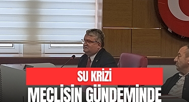 Su Krizi Meclisin Gündeminde