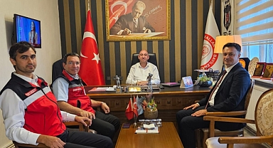 Tarım İl Müdürü Türkmen'den Özkan'a ziyaret