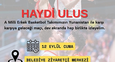 ULUS’TA MİLLİ HEYECAN DEV EKRANDA YAŞANACAK