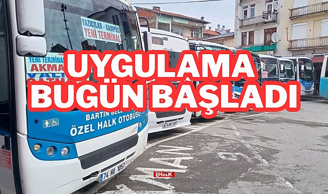 Uygulama Bugün Başladı