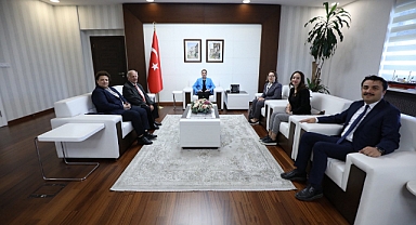 Vali Arslan’a UTTA Planlama yetkililerinden ziyaret