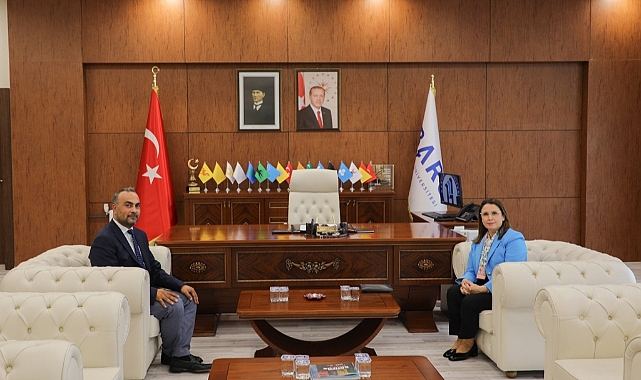 VALİ'DEN REKTÖR'E ZİYARET