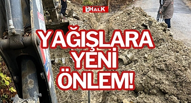 YAĞIŞLARA YENİ ÖNLEM!