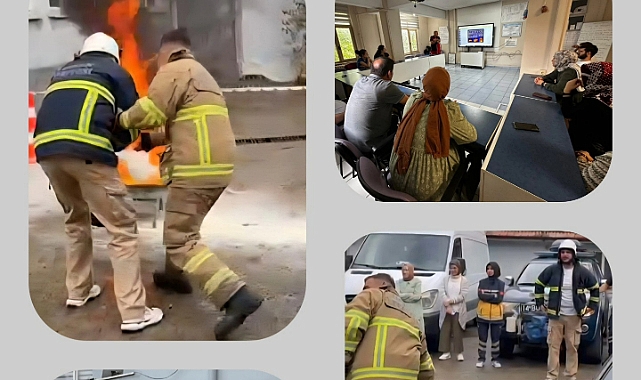 Yangın Tatbikatı Gerçekleştirildi