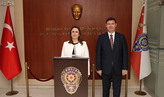 YENİ EMNİYET MÜDÜRÜ'NE ZİYARET
