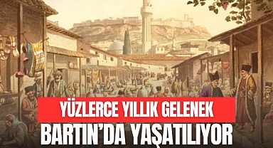 Yüzlerce Yıllık Gelenek Bartın'da Yaşatılıyor