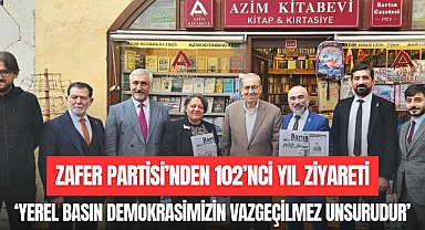 ZAFER PARTİSİ’NDEN 102’NCİ YIL ZİYARETİ