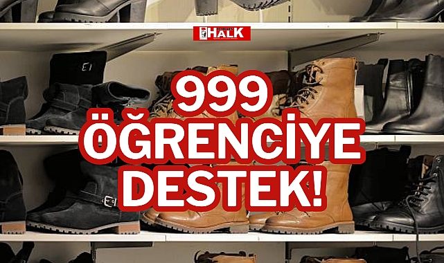999 ÖĞRENCİYE DESTEK!