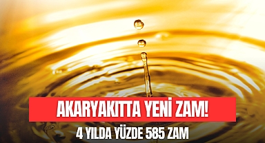 Akaryakıta Yeni Zam!