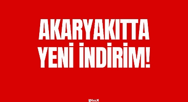 Akaryakıtta Yeni İndirim!