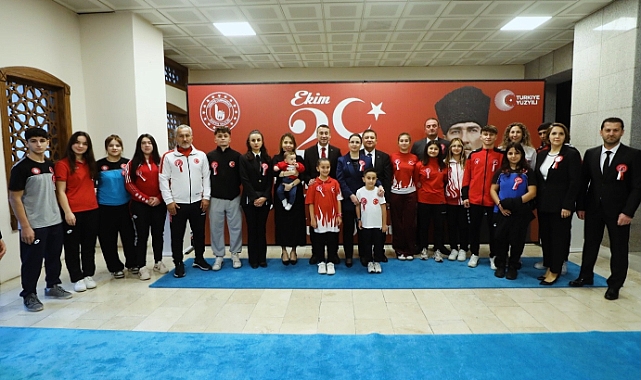 Akkaş ,Cumhuriyet Bayramı Resepsiyonuna katıldı