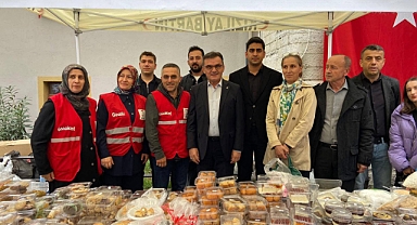 Arslan’dan Gazze’ye Destek Kermesine Ziyaret