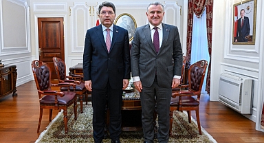 BAKAN TUNÇ, SPOR BAKANI İLE BİR ARAYA GELDİ