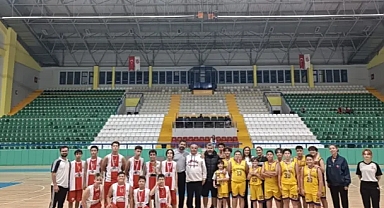 Bartın'da basketbol fırtına gibi esti gürledi