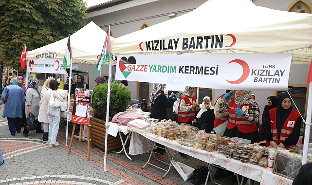 Bartın'da “Gazze Yardım Kermesi”