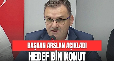BARTIN'DA HEDEF BİN KONUT