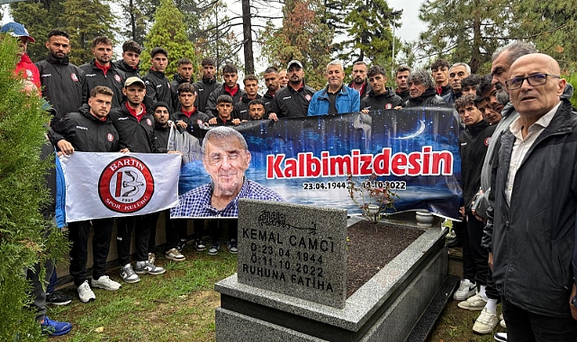 BARTINSPOR KEMAL CAMCI'NIN MEZARINI ZİYARET EETİ