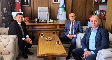 Başkan Yalçınkaya ve Akyol’dan Kozcağız Belediyesi’ne Ziyaret