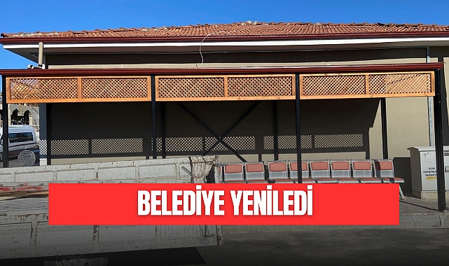 BELEDİYE YENİLEDİ
