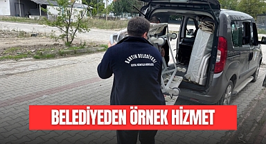Belediyeden Örnek Hizmet