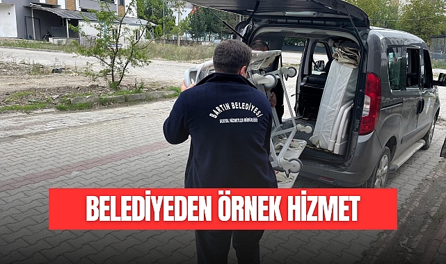 Belediyeden Örnek Hizmet