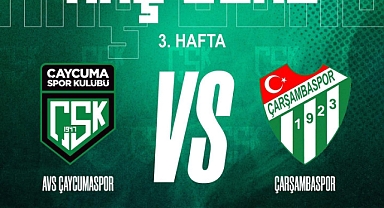 Çaycumaspor lideri ağırlayacak