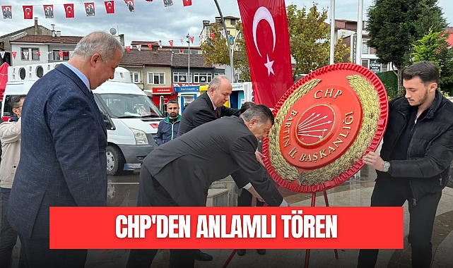 CHP Bartın’dan Anlamlı Tören