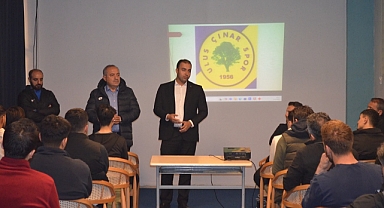 Çınar Spor Kulübü’ne Moral Desteği