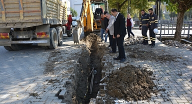 DOĞALGAZ ÇALIŞMALARI SÜRÜYOR
