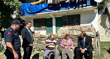 Kaymakam Kadiroğlu’ndan Kalas Ailesine Ziyaret