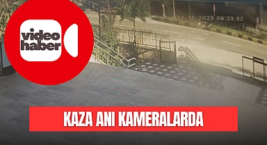 KAZA ANI KAMERALARA YANSIDI